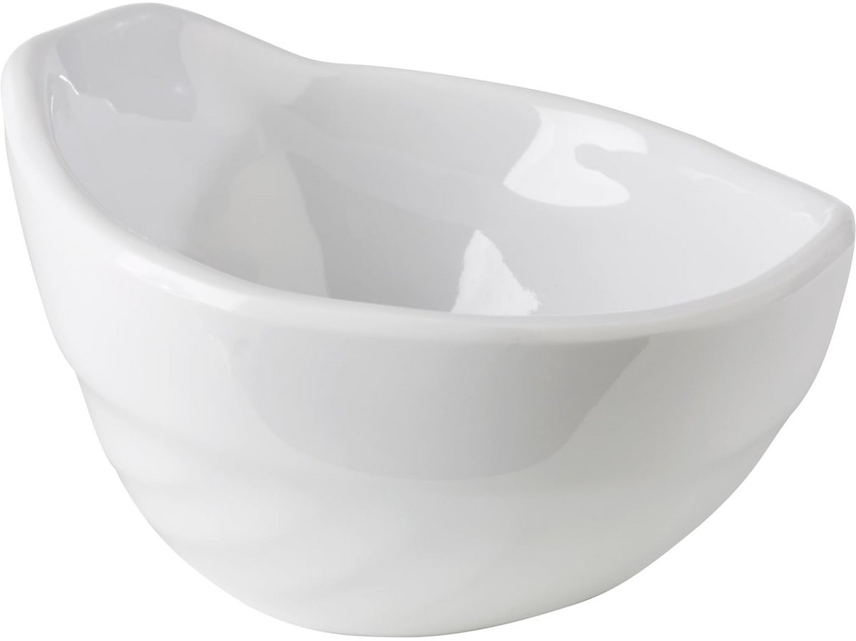Dipschaal van Gerecycled Kunststof PET - 7,5x7 cm - Hoogte 4,5 cm - 0,054 Liter - Wit