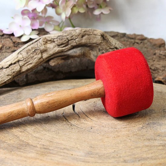 Aanslagstok rood vilt XL - 33 cm van Buffalo. — afbeelding 2