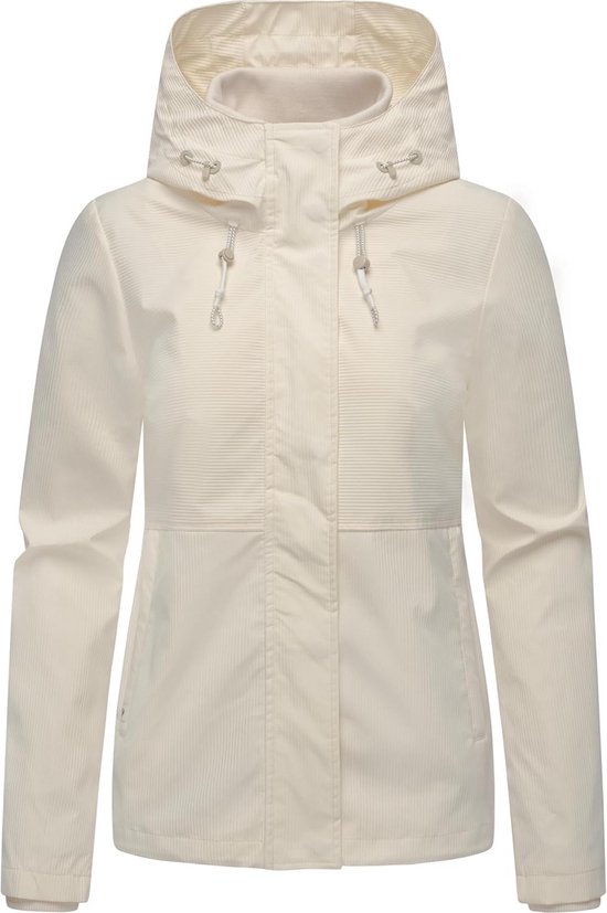 GEMYSE Ski-jas voor dames, waterdicht, fleece, winterjas, winddicht, sneeuwjas met capuchon, voor outdooractiviteiten en sport, koraal/roze, XL