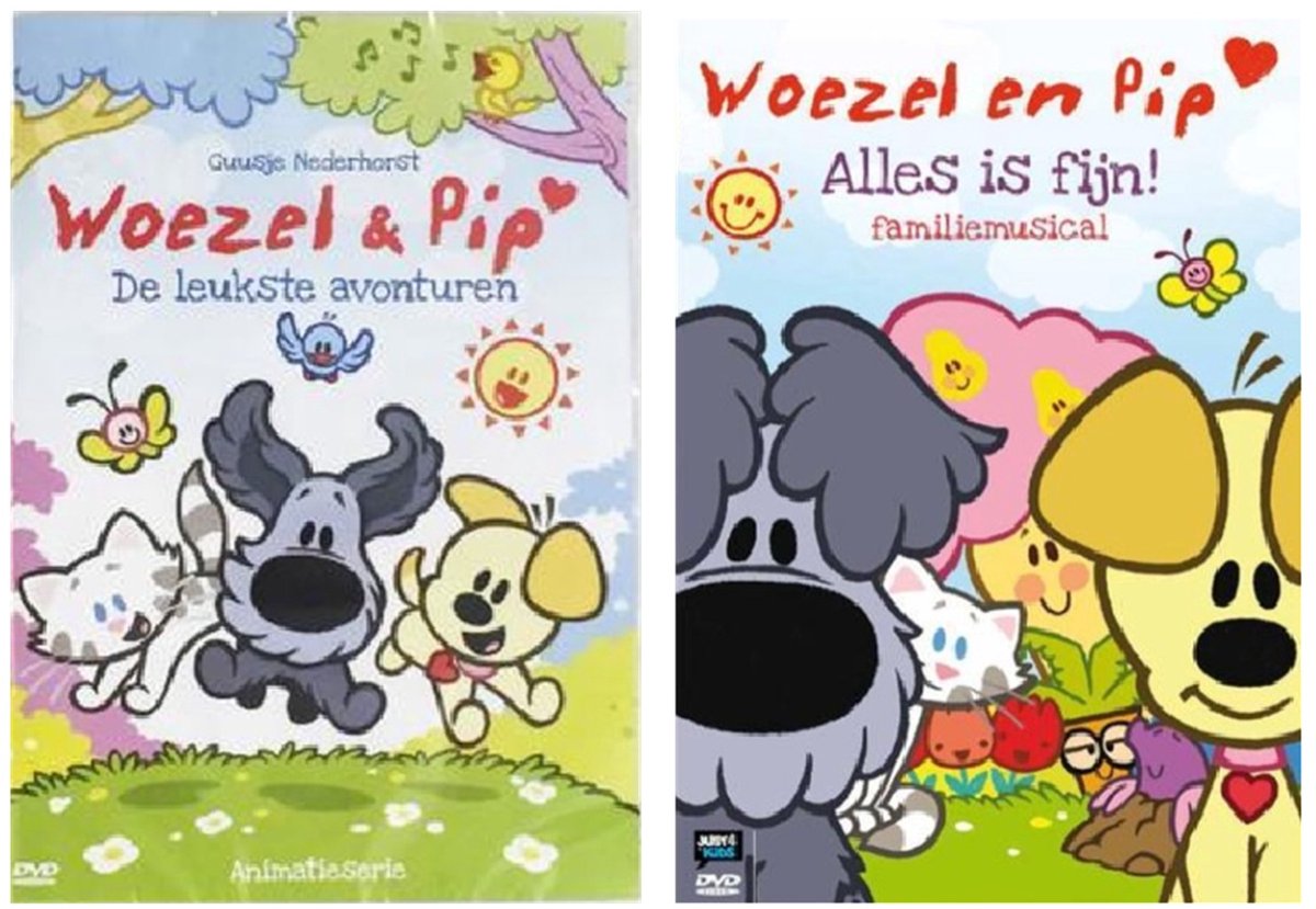 Woezel En Pip 2 dvd set: De Leukste Avonturen - Alles is fijn