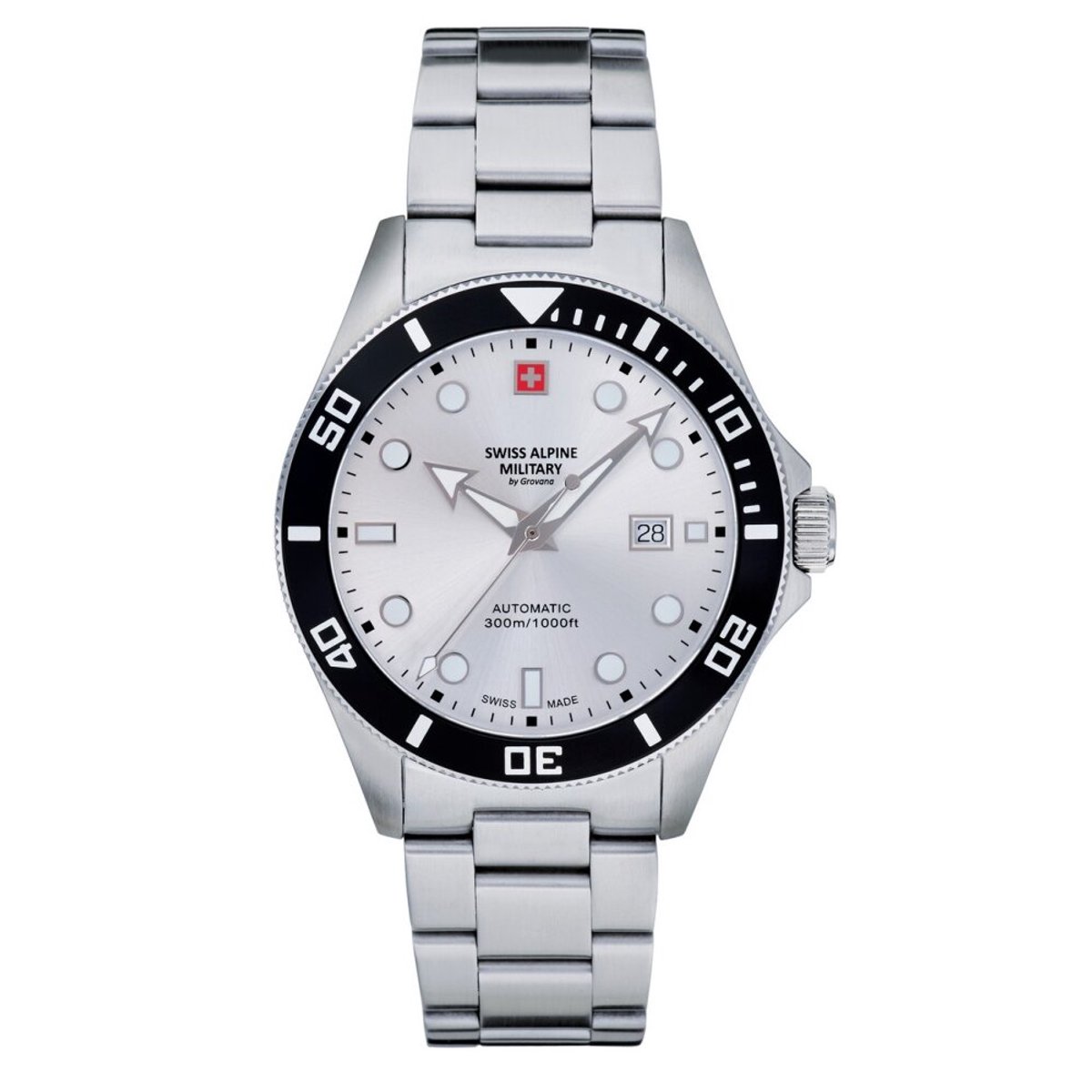 Swiss Alpine Military Deep Sea Automatic Diver SAM7095.2132 mannen horloge