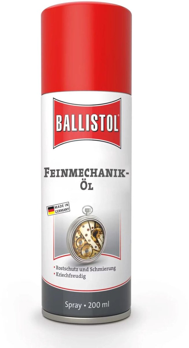 Oliespray voor fijnmechanica, 200 ml