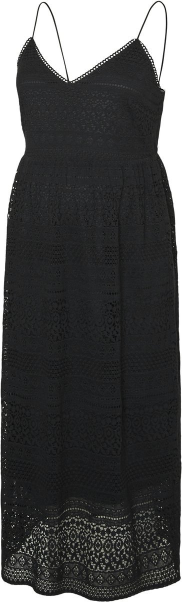 VERO MODA MATERNITY - VMMHONEY LACE SINGLET CALF DRESS WVN GA - Dames - Maxi jurken