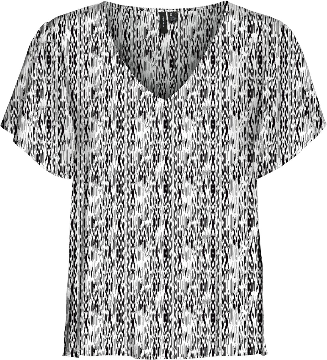 VERO MODA - VMEASY V-NECK SS BLOUSE WVN GA - Dames - T-shirts