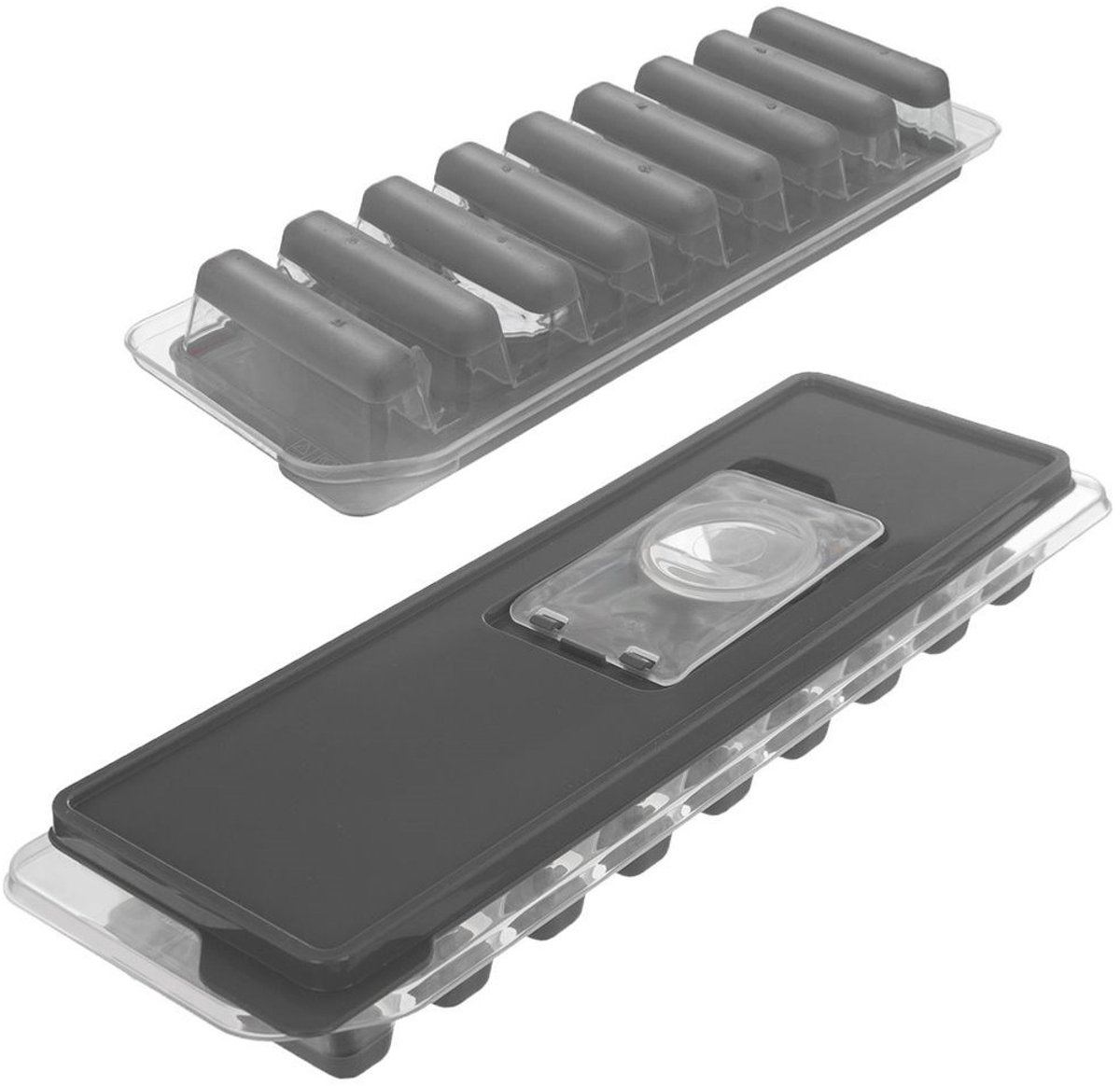 Orion - IJsblokjesvorm - Met Deksel - Elastische Bodem