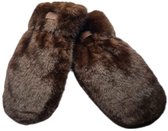 I'm Dutch-Wanten-Ohau-Fluffy-Soft touch-Warm-Musthave-Bruin