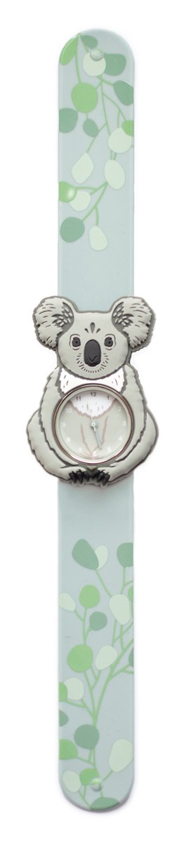 Mava: slap horloge KOALA, gemaakt van huidvriendelijk siliconenmateriaal, 22cm