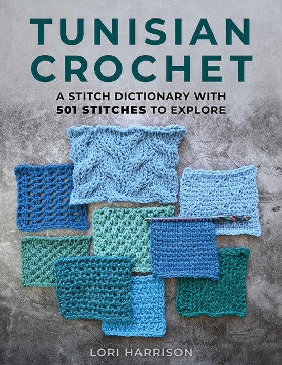 Tunisian Crochet: A Stitch Dictionary with 501 Stitches to E ... - cover