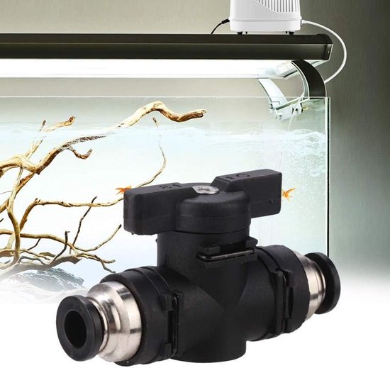 2 stuks CO2 Generator Regelklep voor Aquarium 6 mm