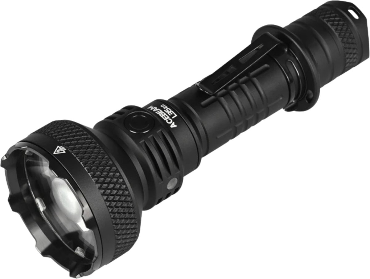 Benelux Select Tactische Zaklamp – Militaire Zaklamp – Zaklamp 5000 Lumen – Tot 650m Afstand – Dual Switch - 15,2 x 5,4 x 2,5 cm