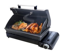 Benelux Select Butaangas Kooktoestel – Butangas Kooktoestel Camping – Gas Stove – 2700 W – Met Grill - 60.5 x 29 x 12.5 cm