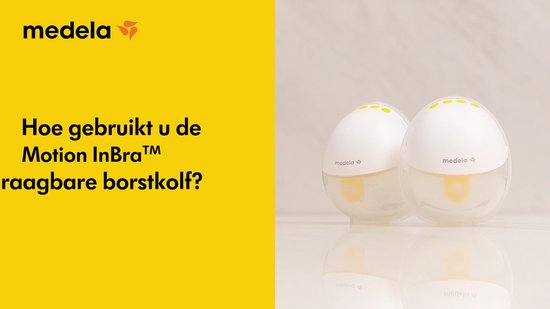 Medela Motion InBra™ - Dubbele Elektrische Borstkolf - Draagbaar en Discreet - Efficiënt en Comfortabel - Inclusief Inserts