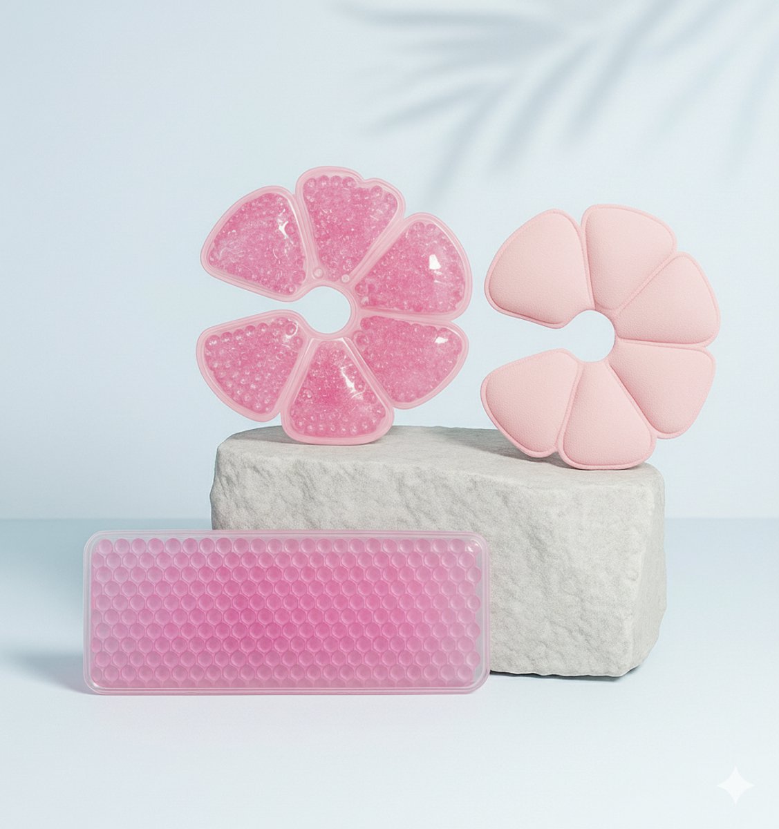 Bevalling thermopads - borst & perineum - zwangerschap borstvoeding - Roze