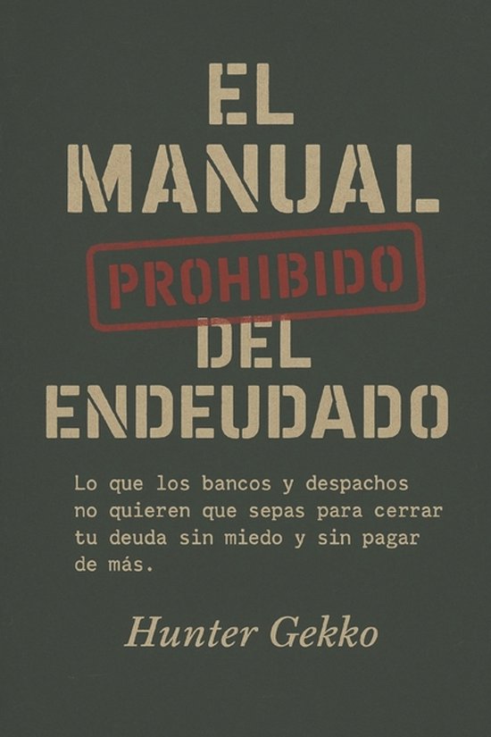 El Manual Prohibido del Endeudado - cover