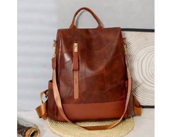 2025 Nieuwe Luxe Dames Rugzak – Zachte Leren Designer Rugzak met Antidiefstal Beveiliging, Modieus Eenvoudig Ontwerp, Grote Capaciteit | Trendy Handtas, Stijlvolle Damesmode