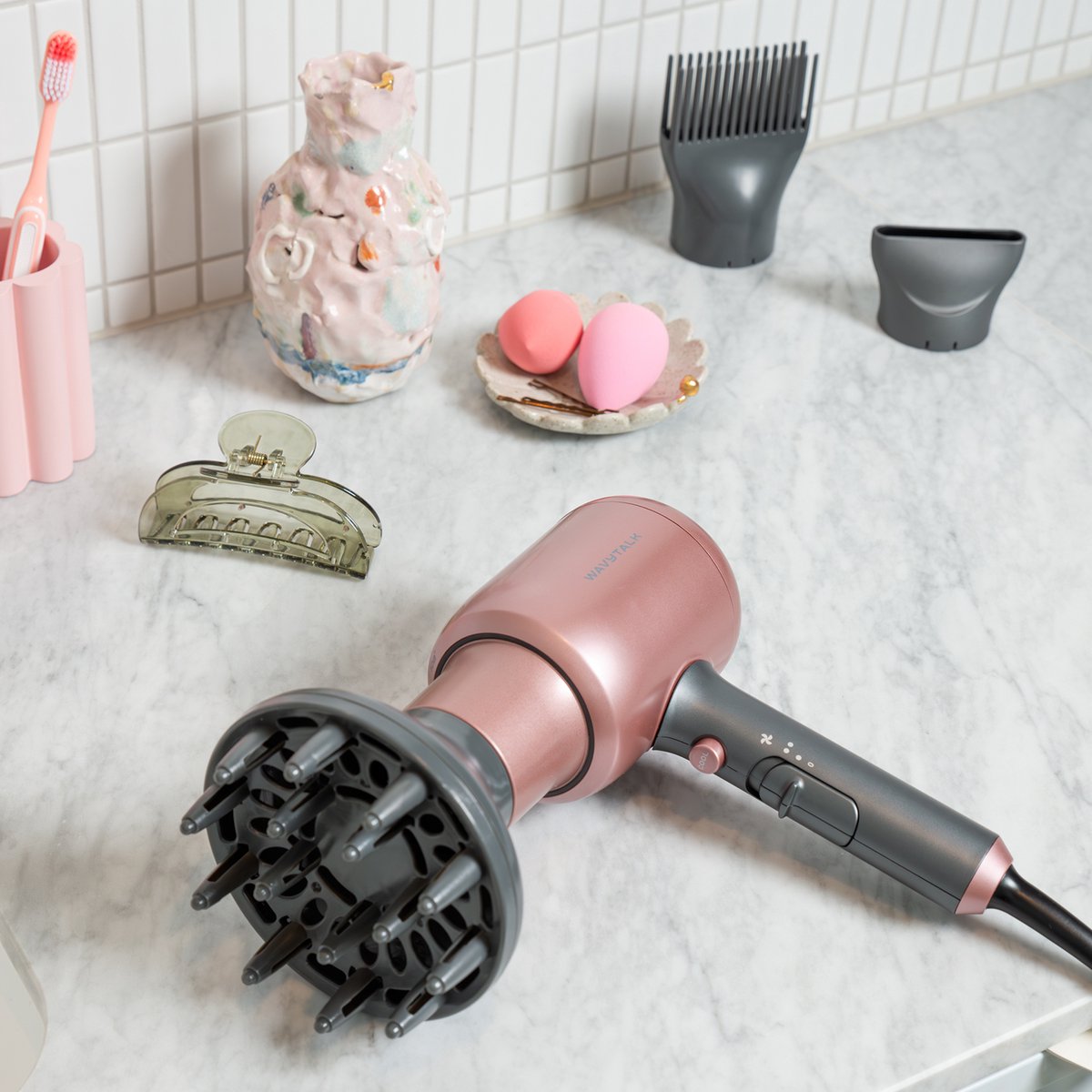 Wavytalk Blown Away - Ionic Hair Dryer - Krachtige Föhn met - afbeelding 2