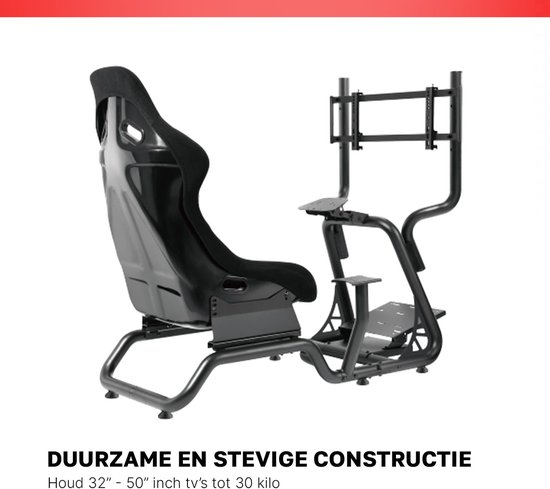 REBBLERS® Monitor Mount voor SIMR 600/800 - Monitor Arm - Voor Racing Simulator Cockpit - Monitor Beugel van Merkloos — afbeelding 3