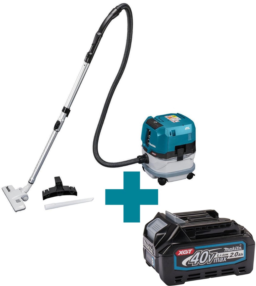 Makita VC001GLZ XGT 40V Max Li-ion Accu Stofzuiger Nat En Droog Body