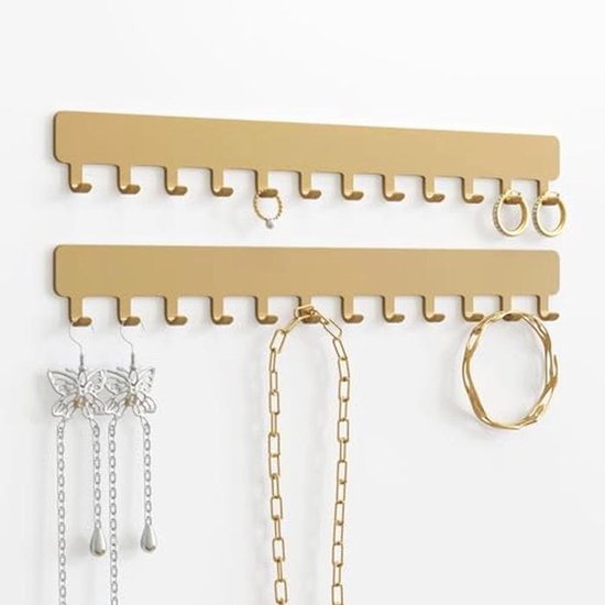 Muurhanger Sieraden Organizer - Wandmontage Sieraden Opberghouder voor