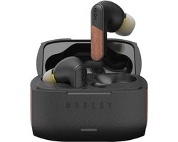 House of Marley Trenchtown ANC Draadloze Oordopjes - 24 uur Speeltijd - Bluetooth - Eco Friendly Design - Hybrid ANC - IPX 5 - Zwart