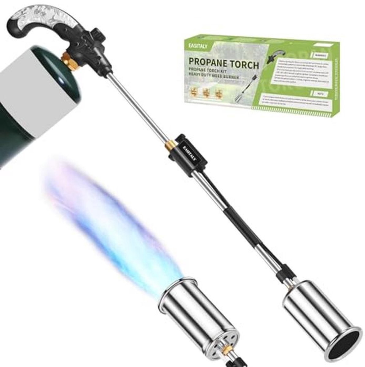 Hoge Output Onkruidbrander - Vlammenwerper voor Tuin en Dakbedekking