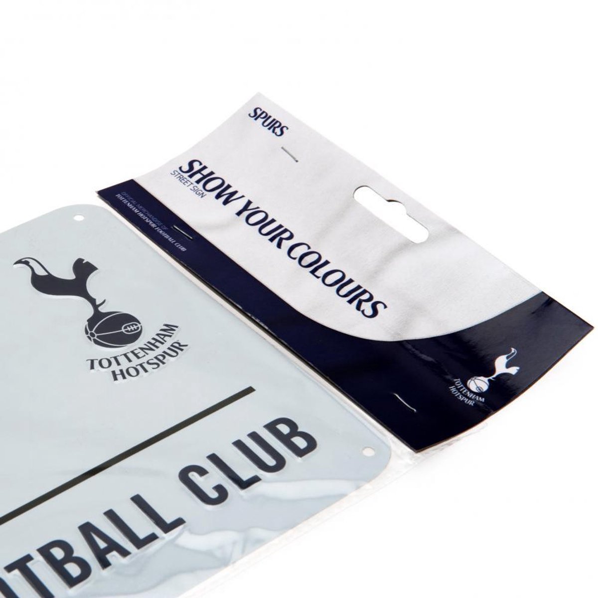 Tottenham Plaat - Sign - Wit