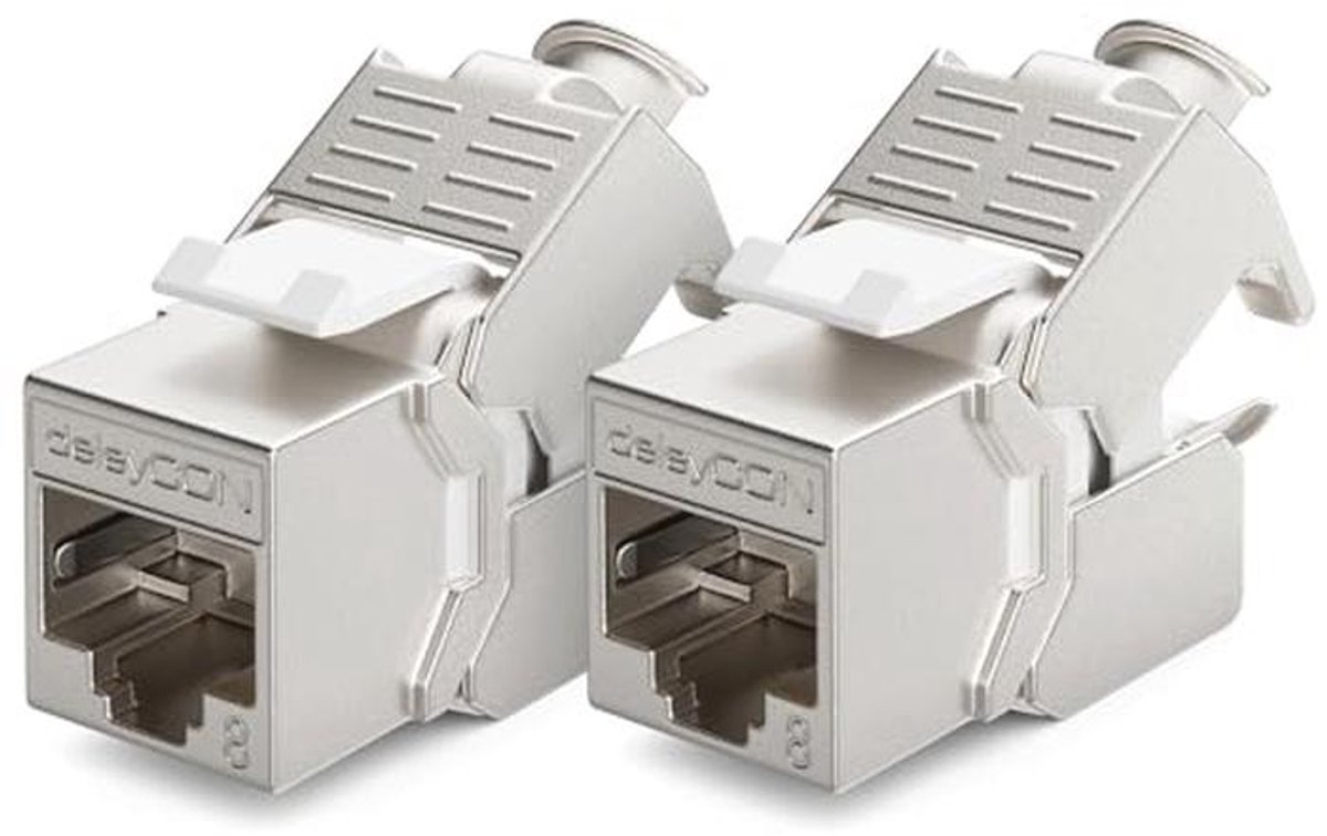 Keystone Jack Module CAT 8 voor RJ45 Aansluiting - Uitbreiding Patchpaneel