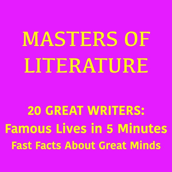 Masters of Literature – 20 Great Writers - cover