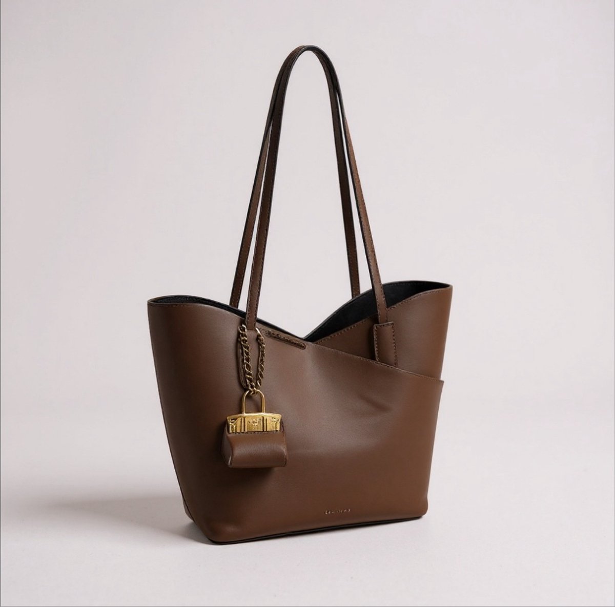 TK-S Schoudertas, shopper, donkerbruin
