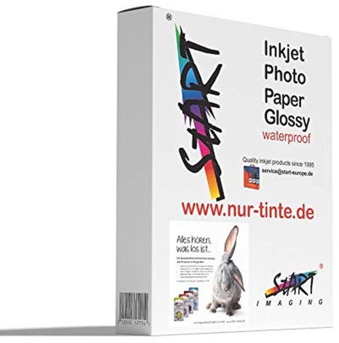 100 vellen DIN A4 glanzend fotopapier 200 g/m² - hoogwaardig voor inkjetprinters