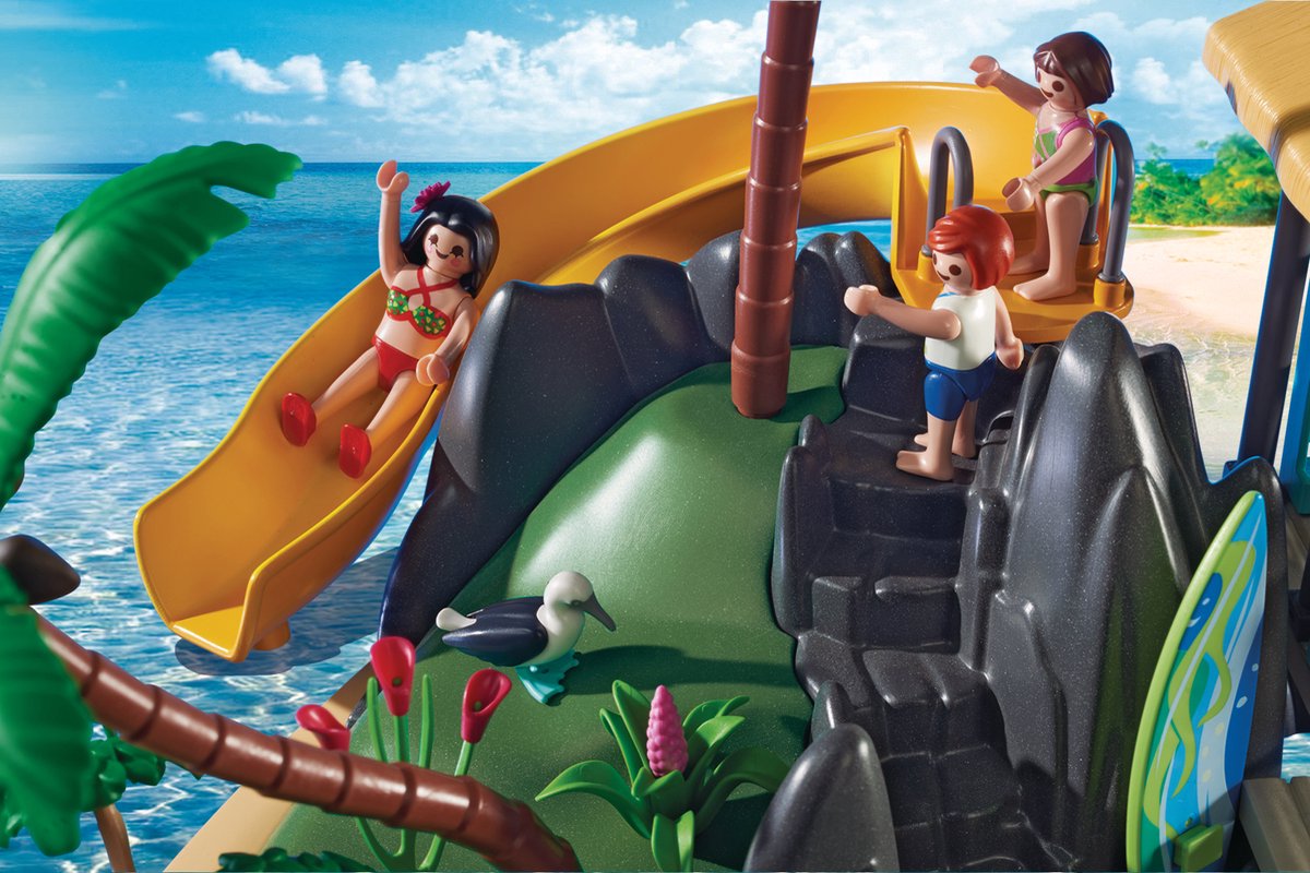 PLAYMOBIL Vakantie-eiland met strandbar - 6979 — afbeelding 13