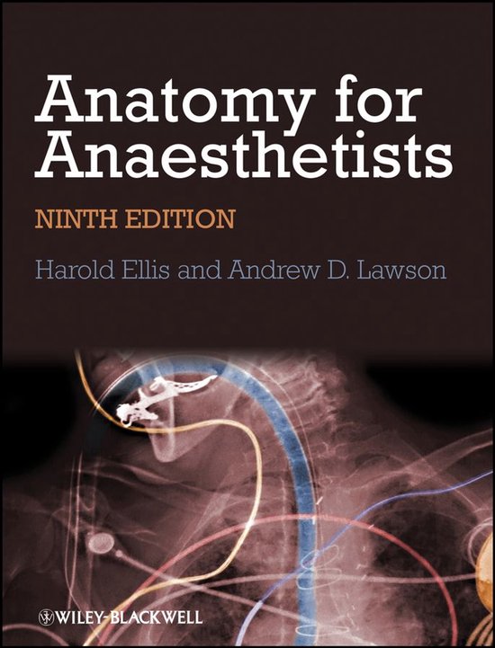 Anatomy for Anaesthetists - cover