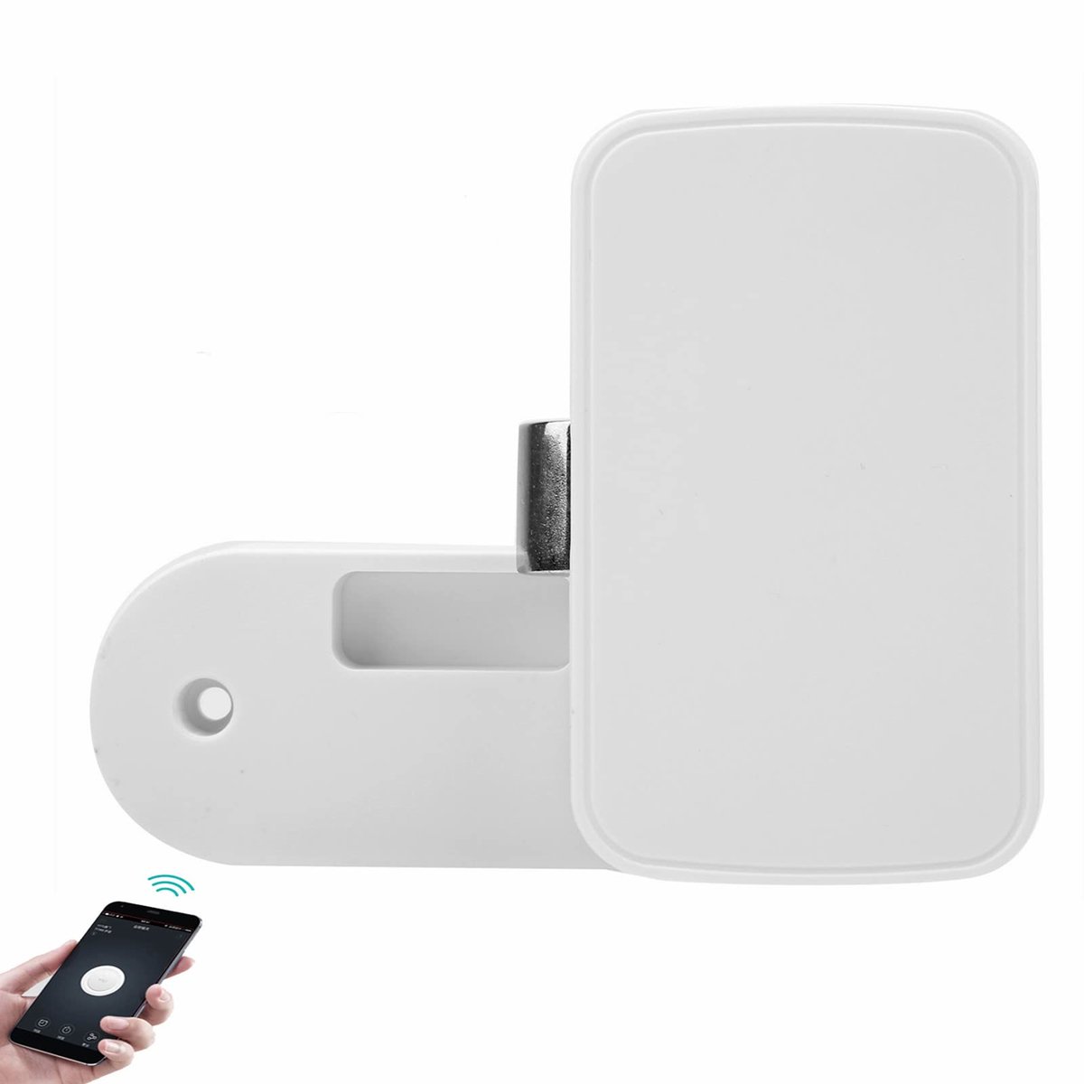 Kastvergrendeling, ladevergrendeling Smart Lock Bluetooth APP Ontgrendeling Verborgen pons voor archiefkast Ladekasten Boekenkasten voor Tuya Bluetooth ladevergrendeling voor kastdeurbeveiliging
