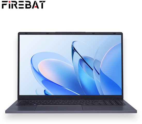 Firebat Laptop AT15 15,6 inch Intel N150 DDR4 16GB RAM 512GB 1TB SSD 1920*1080 Windows 11 Notebook Verlicht Geïntegreerd Numpad - Firebat - Hoofdafbeelding