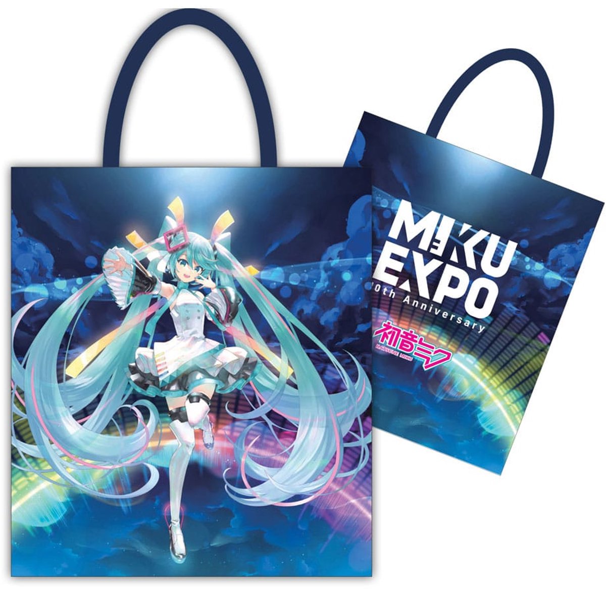 Hatsune Miku Tote Bag Miku Expo 10th Anniversary Art by Kei Ver. Limited Edition