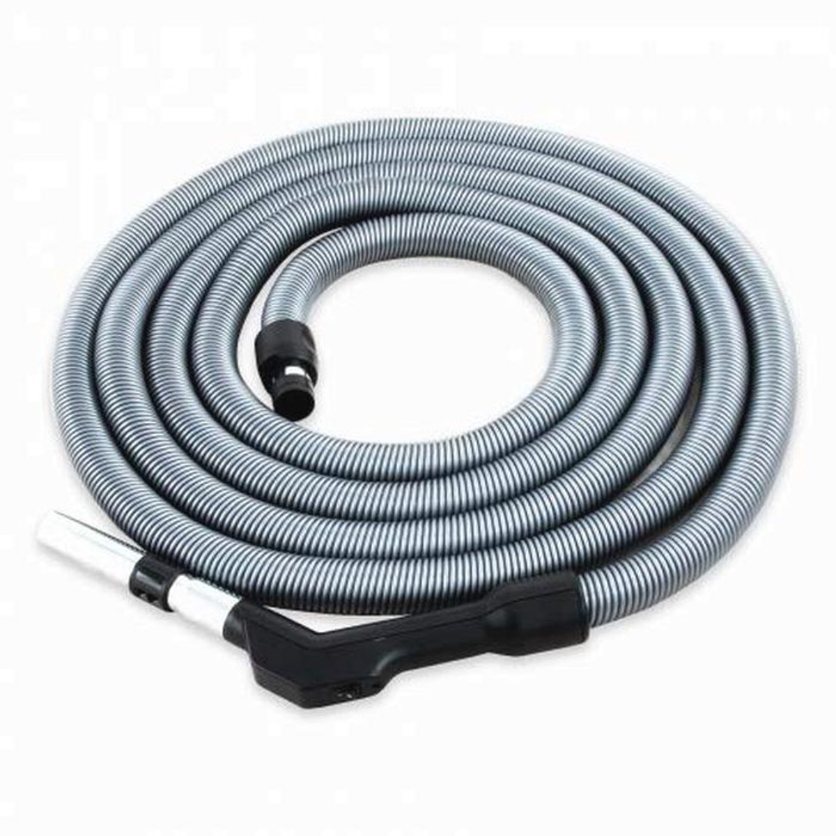 Centrale stofzuigerslang met schakelaar - 7,5 meter - ergonomische handgreep - accessoires 32 mm