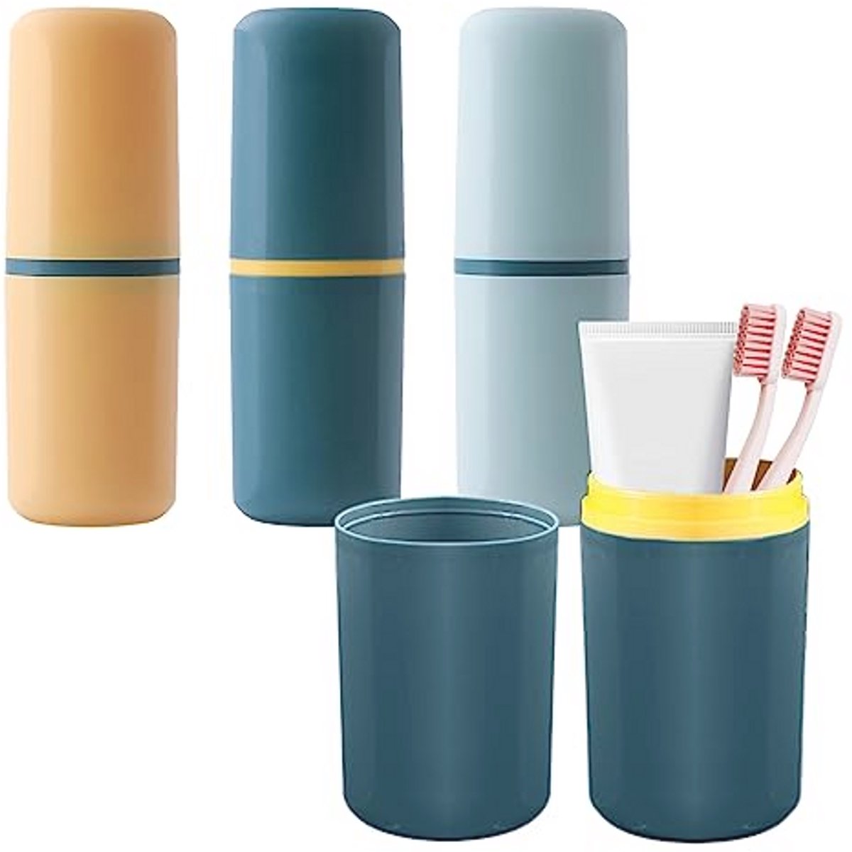 Reis Tandenborstel Etui Set voor Kamperen en Outdoor