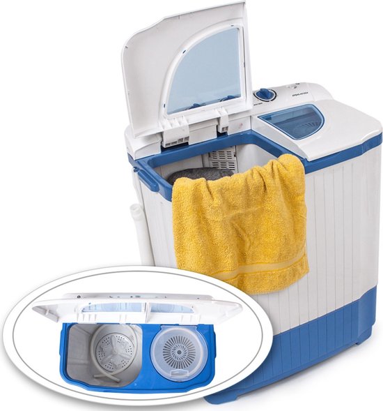 Adler AD8055 - Mini wasmachine met centrifuge - - de specialist in mini witgoed