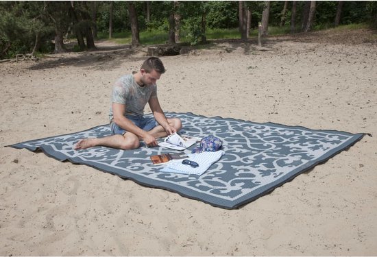 Bo-Camp - Chill Mat - Champagne - Extra Large - Oriental - 3,5x2,7 Meter van Bo-Camp — afbeelding 3