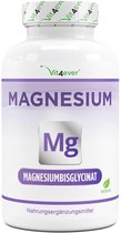 Magnesium bisglycinaat - 240 capsules - Premium: Chelated magnesium - 155 mg elementair magnesium per capsule - Veganistisch - Hoog gedoseerde formule - Vit4ever