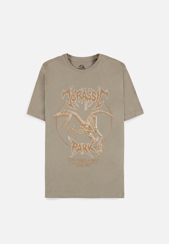Jurassic Park - Life Finds A Way - Tour 1993 Heren T-shirt - L - Groen