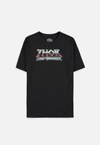 Marvel Thor Heren Tshirt -M- Love and Thunder Zwart