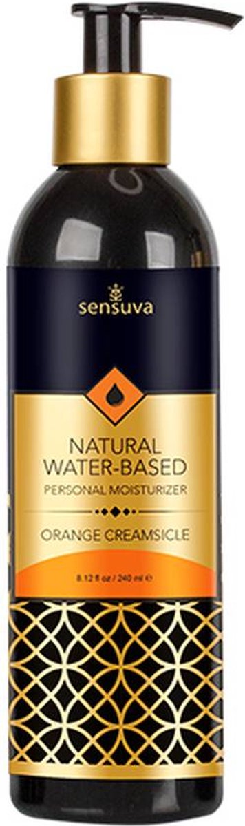 Goedkoopste Sensuva - Natural Waterbasis Glijmiddel Orange Creamsicle 240 ml