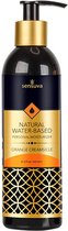 Sensuva - Natural Waterbasis Glijmiddel Orange Creamsicle 240 ml