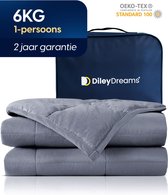 Diley Dreams  LENTE/ZOMER Verzwaringsdeken 6KG – Weighted Blanket – Verzwaarde Deken – Zware Deken – 150x200cm