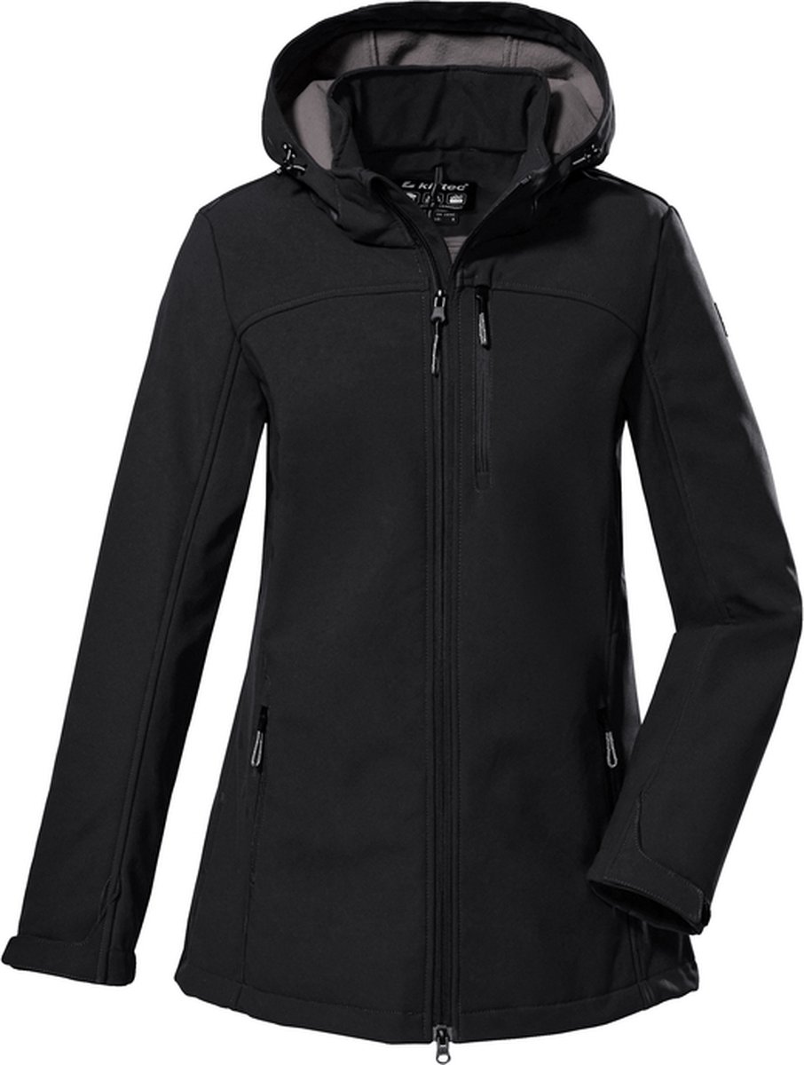 Killtec Giacca Softshell Uomo Kow 92 – Antivento, Idrorepellente, Cappuccio Rimovibile