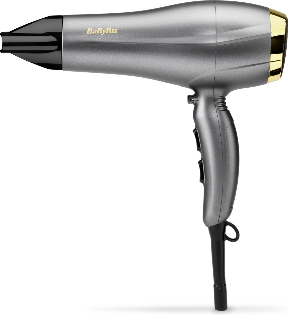 Babyliss 5513TE Haardroger - toermalijn-ionische technologie - 2300 W vermogen - Diffuser en concentrator meegeleverd