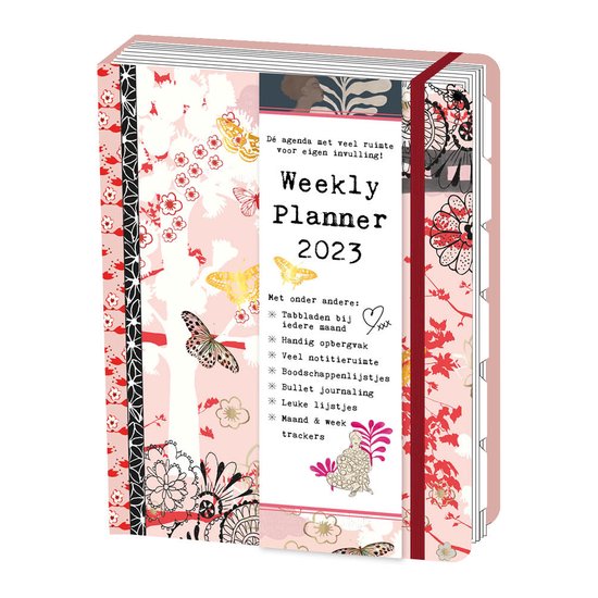Studio Onszelf Weekly planner 2023 Japan elastische sluiting 16