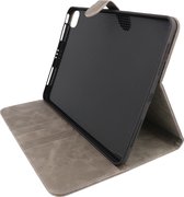Tablet Hoesje - Premium Book Case - Geschikt voor iPad Pro 11 2021 / 2020 / 2018 & iPad Air 5 2022 / iPad Air 4 2020 - Grijs