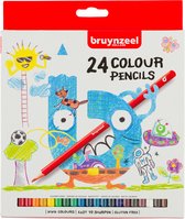 Bruynzeel Kids 24 crayons de couleur